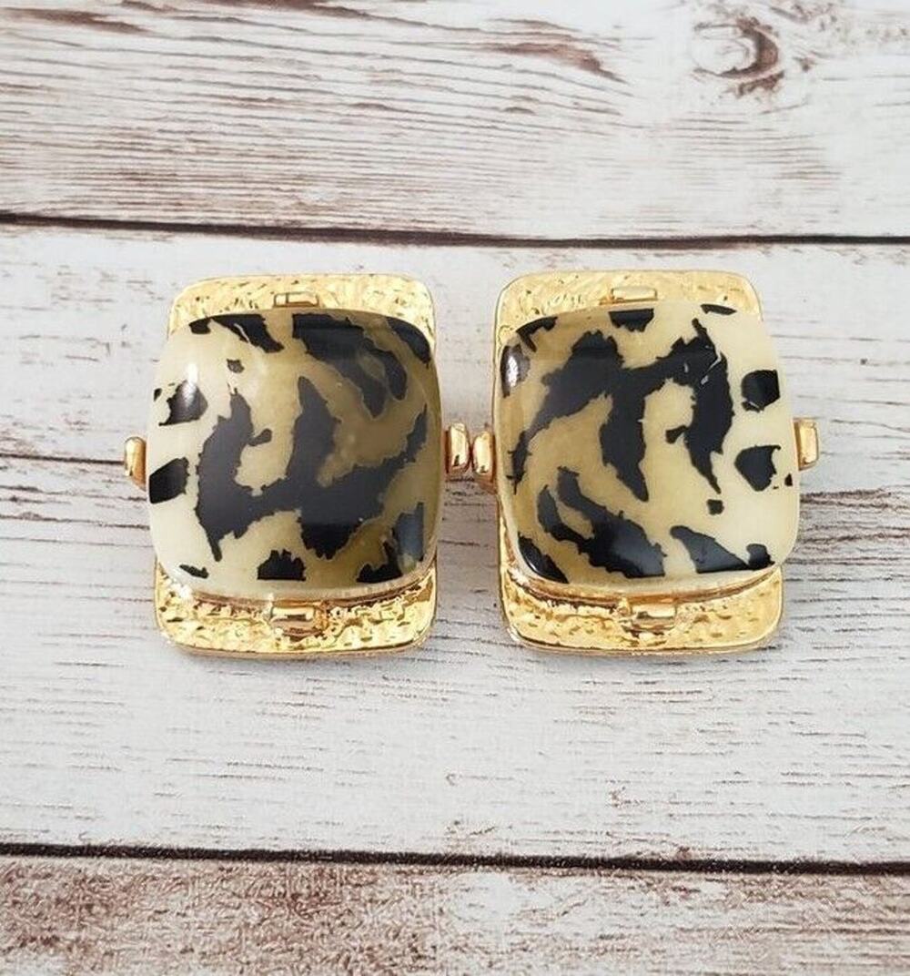 Vintage Craft Signed Earrings - Craft Signed Clip On Earrings